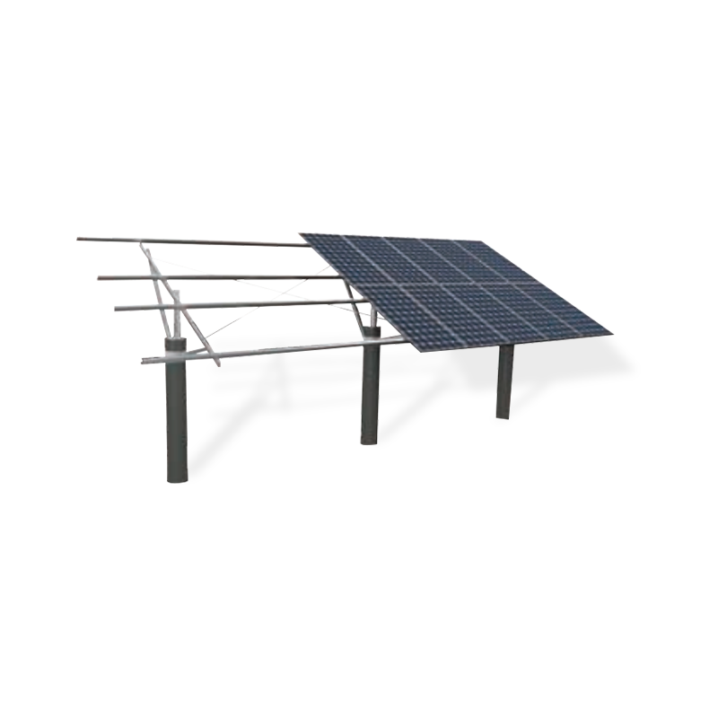 Sistema di montaggio fotovoltaico a colonna singola