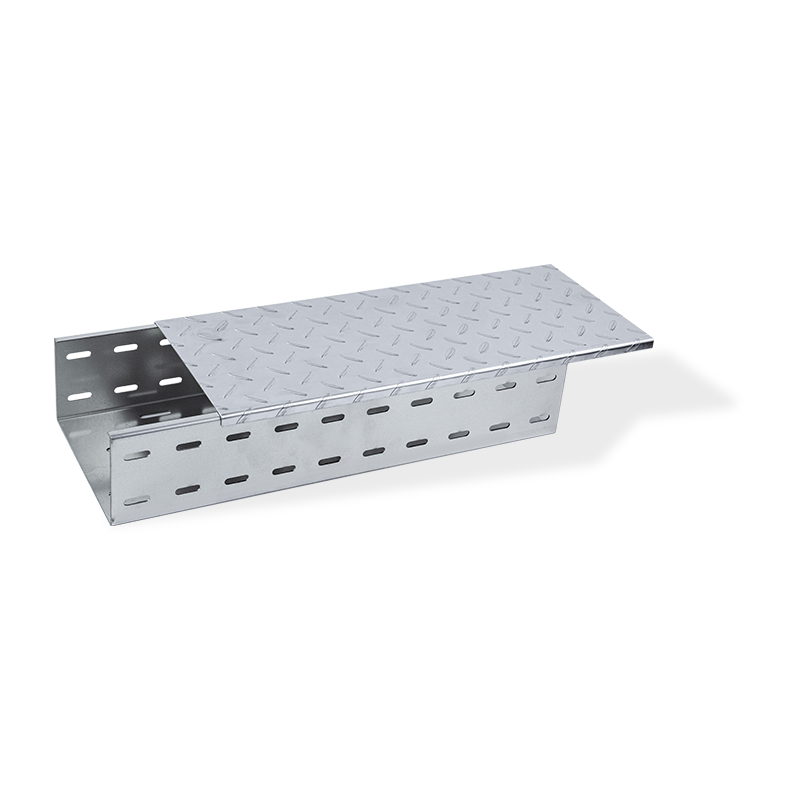 Vassoio per cavi percorribile anti-slip