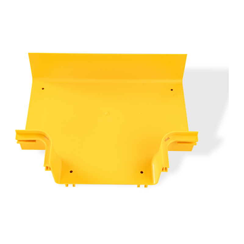 T orizzontale in PVC ignifugo standard UL94 FV-0 per passerella per cavi in ​​fibra